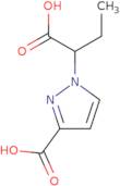 1-(1-Carboxypropyl)-1H-pyrazole-3-carboxylic acid