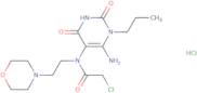 N-(6-Amino-2,4-dioxo-1-propylpyrimidin-5-yl)-2-chloro-N-(2-morpholin-4-ylethyl)acetamide hydrochloride