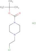 4-(2-Chloroethyl)piperazine hydrochloride, N1-Boc protected