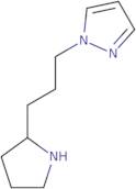 1-[3-(Pyrrolidin-2-yl)propyl]-1H-pyrazole