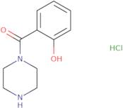 2-(Piperazine-1-carbonyl)phenol hydrochloride