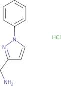 (1-Phenyl-1H-pyrazol-3-yl)methanamine hydrochloride