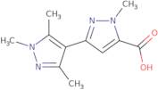 1,1',3',5'-Tetramethyl-1H,1'H-3,4'-bipyrazole-5-carboxylic acid