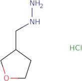 (Oxolan-3-ylmethyl)hydrazine hydrochloride