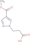 3-[4-(Methoxycarbonyl)-1H-pyrazol-1-yl]propanoic acid