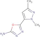 5-(1,3-Dimethyl-1H-pyrazol-5-yl)-1,3,4-oxadiazol-2-amine