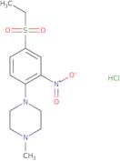 1-[4-(Ethylsulfonyl)-2-nitrophenyl]-4-methylpiperazine hydrochloride