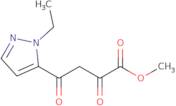 Methyl 4-(1-ethyl-1H-pyrazol-5-yl)-2,4-dioxobutanoate