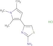 4-(1,2,5-Trimethyl-1H-pyrrol-3-yl)-1,3-thiazol-2-amine hydrochloride