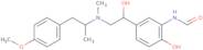 N-[2-Hydroxy-5-[1-hydroxy-2-[[2-(4-methoxyphenyl)-1-methylethyl]methylamino]ethyl]phenyl]formamide