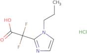 2,2-Difluoro-2-(1-propyl-1H-imidazol-2-yl)acetic acid hydrochloride