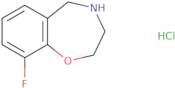 9-Fluoro-2,3,4,5-tetrahydro-1,4-benzoxazepine hydrochloride