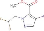 Methyl 1-(2,2-difluoroethyl)-4-iodo-1H-pyrazole-5-carboxylate