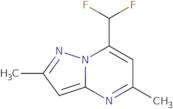 7-(Difluoromethyl)-2,5-dimethylpyrazolo[1,5-a]pyrimidine