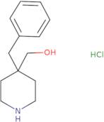 (4-Benzylpiperidin-4-yl)methanol hydrochloride