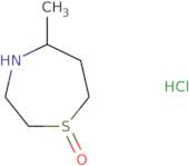 5-Methyl-1,4-thiazepane 1-oxide hydrochloride