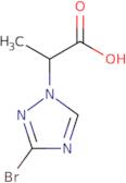 2-(3-Bromo-1H-1,2,4-triazol-1-yl)propanoic acid