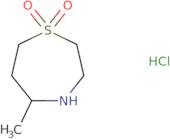 5-Methyl-1,4-thiazepane-1,1-dione hydrochloride