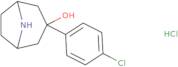 3-(4-Chlorophenyl)-8-azabicyclo[3.2.1]octan-3-ol hydrochloride