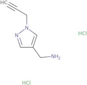 [1-(Prop-2-yn-1-yl)-1H-pyrazol-4-yl]methanamine dihydrochloride