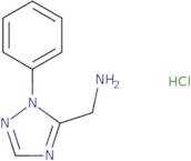 1-(1-Phenyl-1H-1,2,4-triazol-5-yl)methanamine hydrochloride