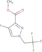 Methyl 4-iodo-1-(2,2,2-trifluoroethyl)-1H-pyrazole-3-carboxylate