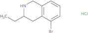 5-Bromo-3-ethyl-1,2,3,4-tetrahydroisoquinoline hydrochloride