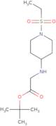 tert-Butyl 2-{[1-(ethanesulfonyl)piperidin-4-yl]amino}acetate