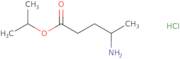 Propan-2-yl 4-aminopentanoate hydrochloride