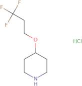 4-(3,3,3-Trifluoropropoxy)piperidine hydrochloride