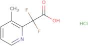 2,2-Difluoro-2-(3-methylpyridin-2-yl)acetic acid hydrochloride