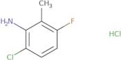 6-Chloro-3-fluoro-2-methylaniline hydrochloride