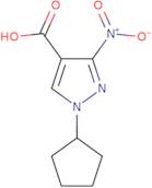 1-Cyclopentyl-3-nitro-1H-pyrazole-4-carboxylic acid