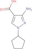 3-Amino-1-cyclopentyl-1H-pyrazole-4-carboxylic acid