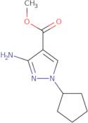 Methyl 3-amino-1-cyclopentyl-1H-pyrazole-4-carboxylate