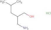 2-(Aminomethyl)-4-methylpentan-1-ol hydrochloride