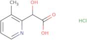 2-Hydroxy-2-(3-methylpyridin-2-yl)acetic acid hydrochloride