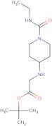 tert-Butyl 2-{[1-(ethylcarbamoyl)piperidin-4-yl]amino}acetate