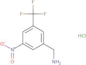 [3-Nitro-5-(trifluoromethyl)phenyl]methanamine hydrochloride