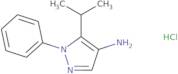 1-Phenyl-5-(propan-2-yl)-1H-pyrazol-4-amine hydrochloride