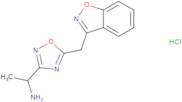 1-[5-(1,2-Benzoxazol-3-ylmethyl)-1,2,4-oxadiazol-3-yl]ethan-1-amine hydrochloride