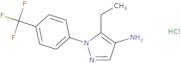 5-Ethyl-1-[4-(trifluoromethyl)phenyl]-1H-pyrazol-4-amine hydrochloride