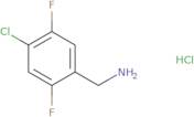 (4-Chloro-2,5-difluorophenyl)methanamine hydrochloride
