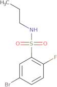 5-Bromo-2-fluoro-N-propylbenzene-1-sulfonamide