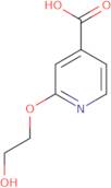 2-(2-Hydroxyethoxy)pyridine-4-carboxylic acid