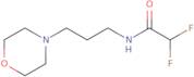 2,2-Difluoro-N-(3-morpholin-4-yl-propyl)-acetamide