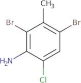 2,4-Dibromo-6-chloro-3-methylaniline