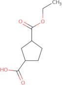 3-(Ethoxycarbonyl)cyclopentanecarboxylic acid