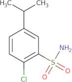 2-Chloro-5-(propan-2-yl)benzene-1-sulfonamide