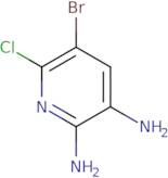 5-Bromo-6-chloropyridine-2,3-diamine